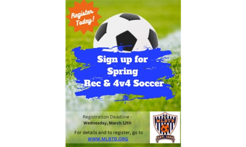 Registration for Spring Rec & 4v4 